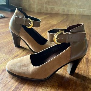 Aerosoles | Impressive | Beautiful Brown Classy Two Tone Heels